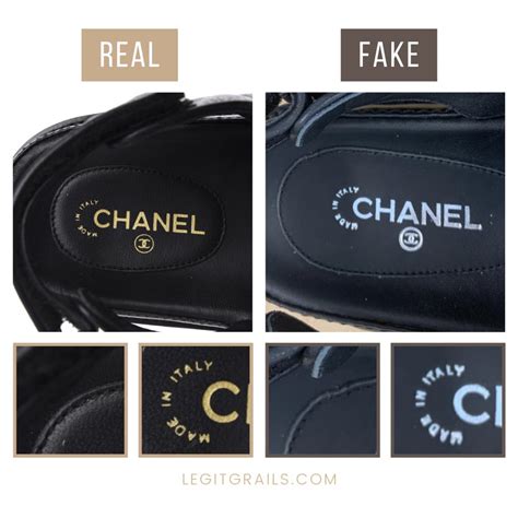 how to spot a fake chanel shoes|chanel look alike shoes.